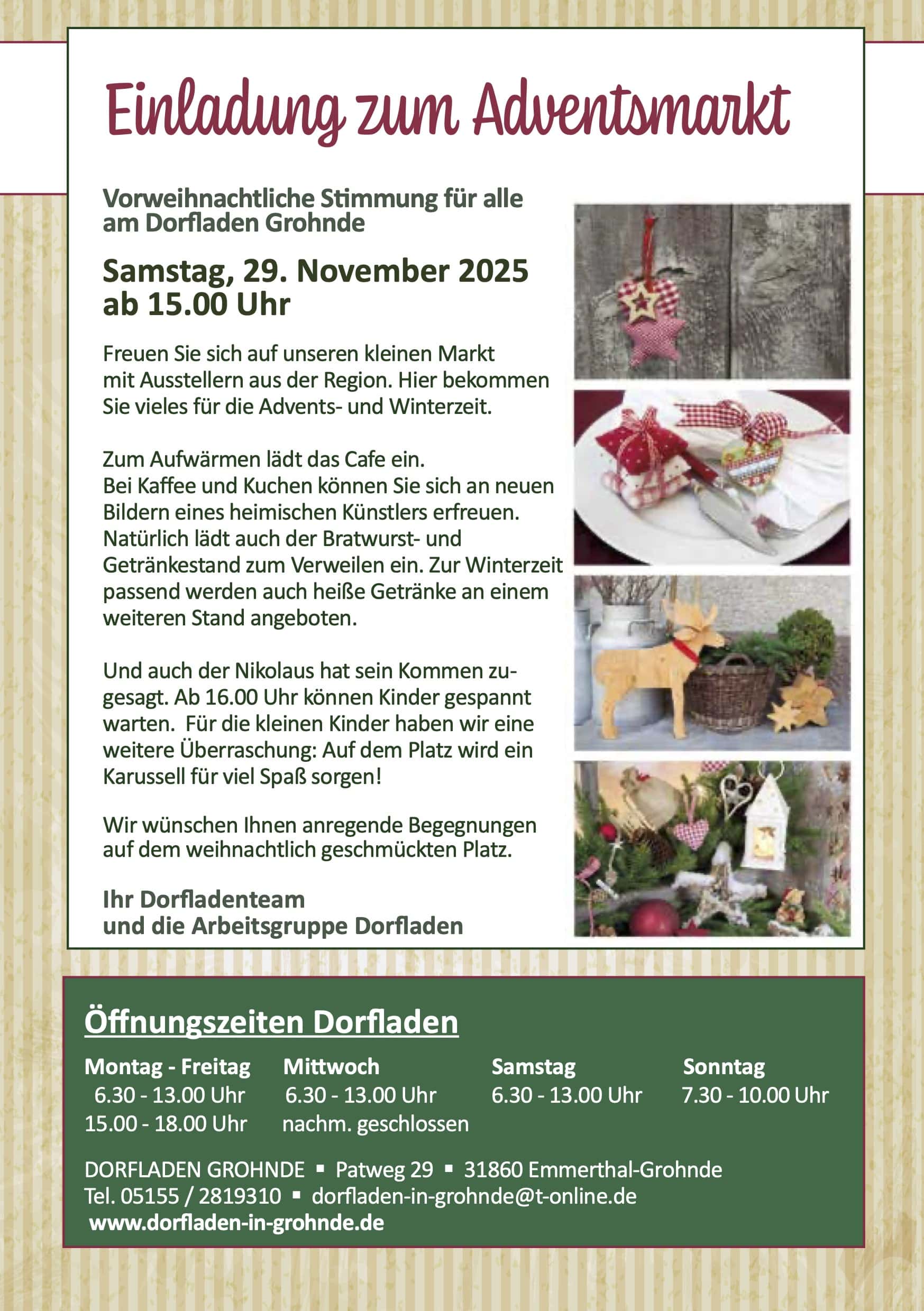 Angebote Dorfladen in Grohnde