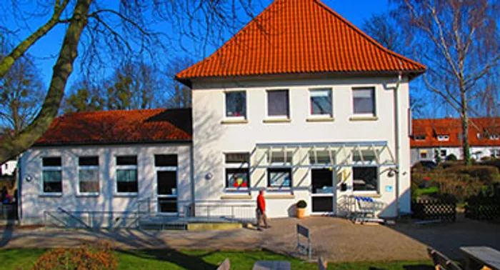 Eingang des Dorfladens in Grohnde
