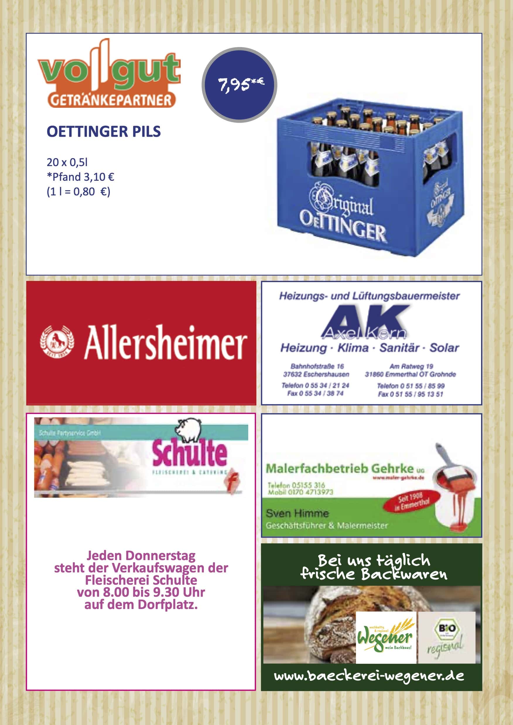 Angebote Dorfladen in Grohnde