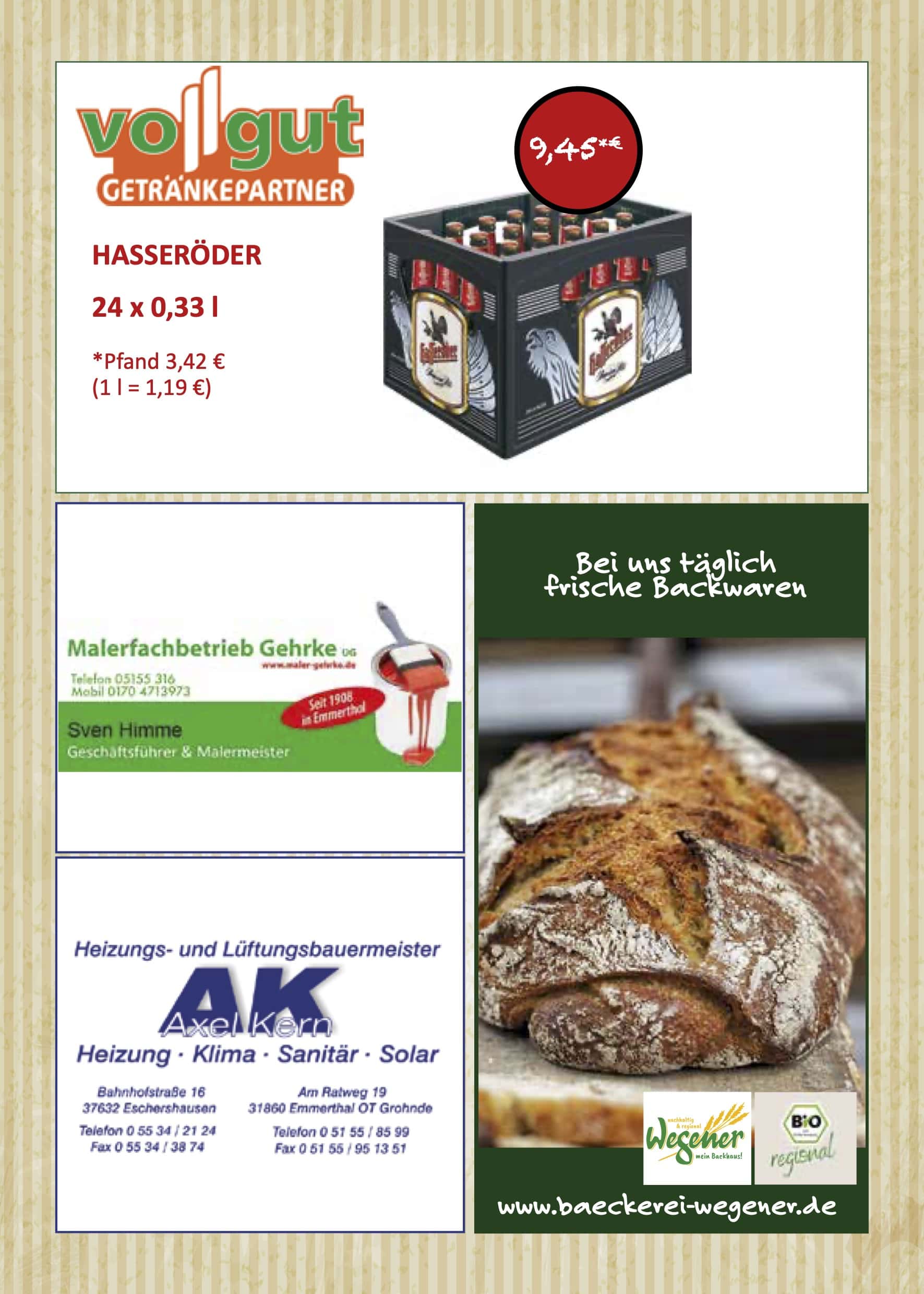 Angebote Dorfladen in Grohnde